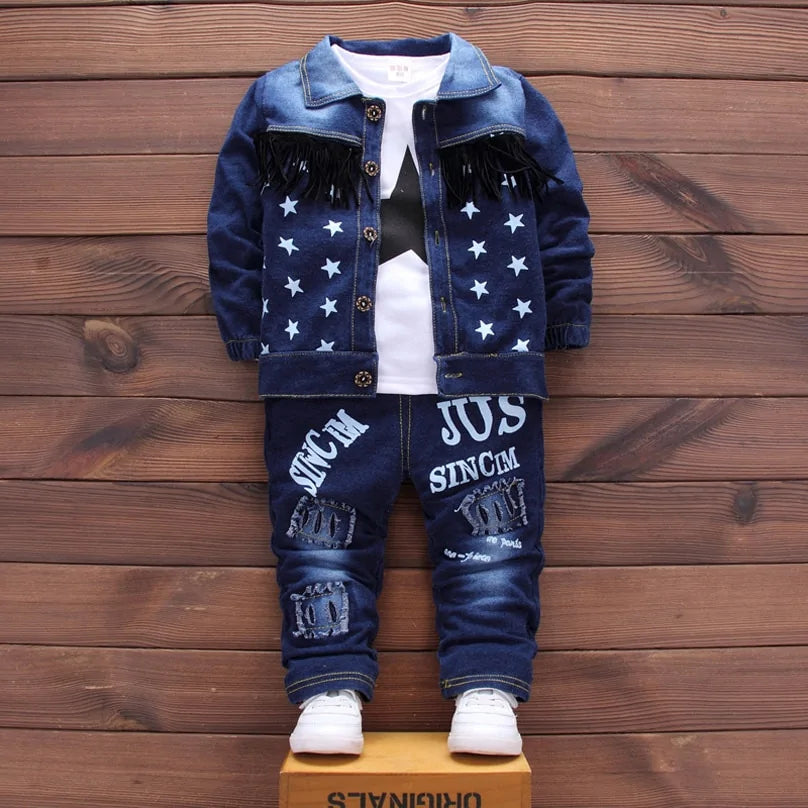 Baby Denim Set (3-Piece) - # BAAA21210002