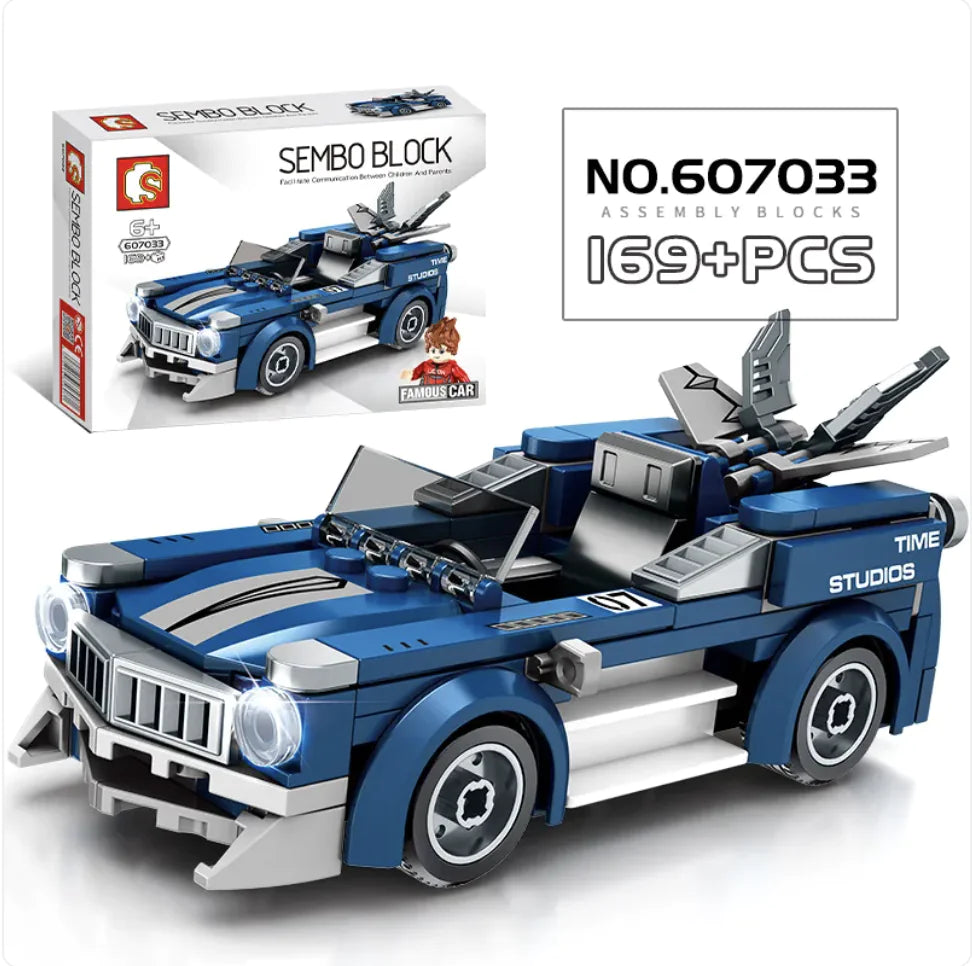 City Racing Building Blocks Set - Educational Car Story Toys for Children - # BOT&G52710007