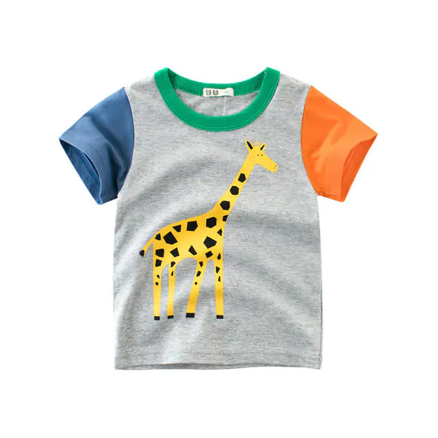 Children Cute Animals T-shirt - # BOAA11510023