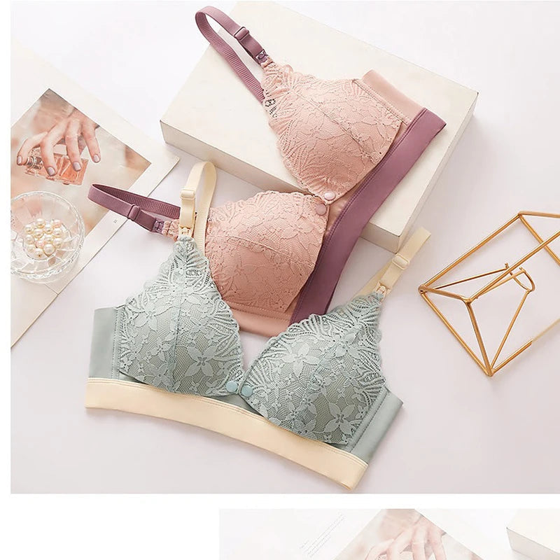 Lace Maternity Bra - # WOAA211310002-NURSG