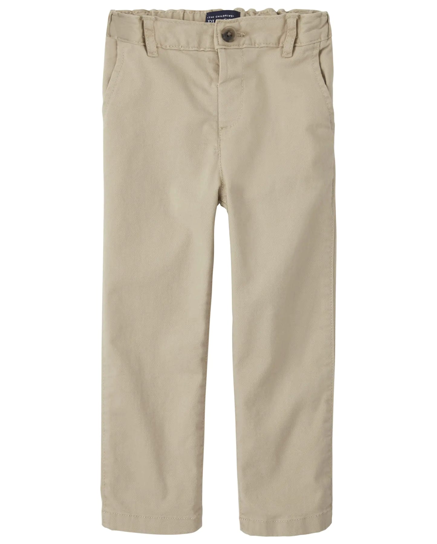 The Children's Place Baby-Boys and Toddler Stretch Chino Pants 4T Sand Wash Single 1 - # BOAA11410002