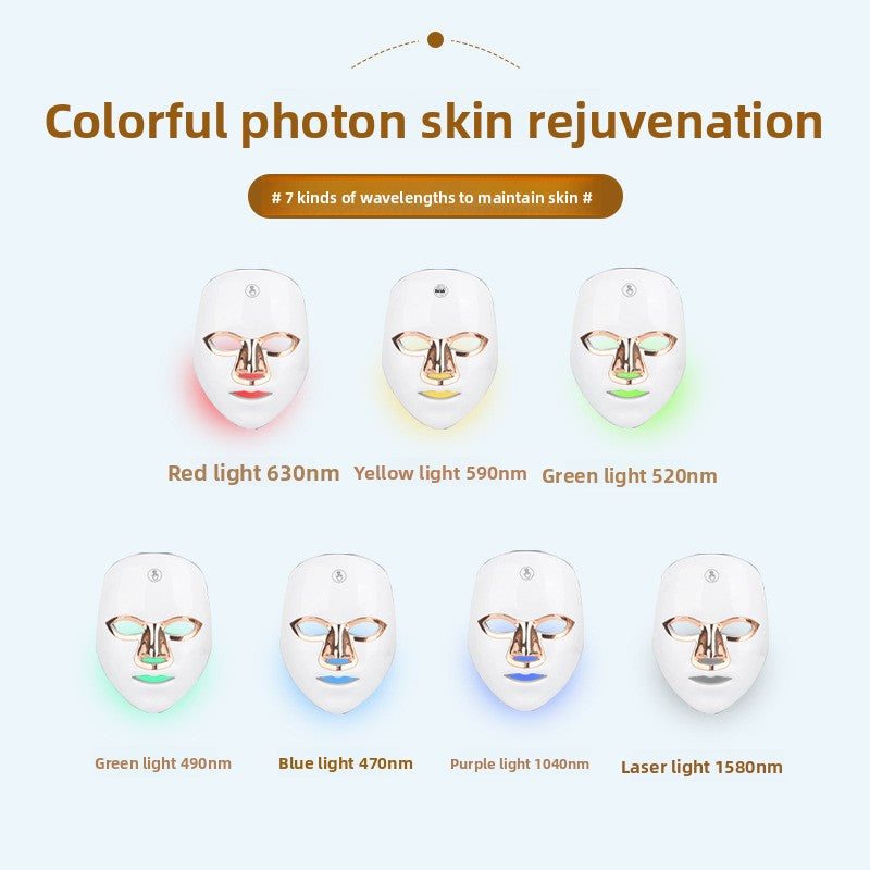 Rechargeable LED Photon Beauty Mask