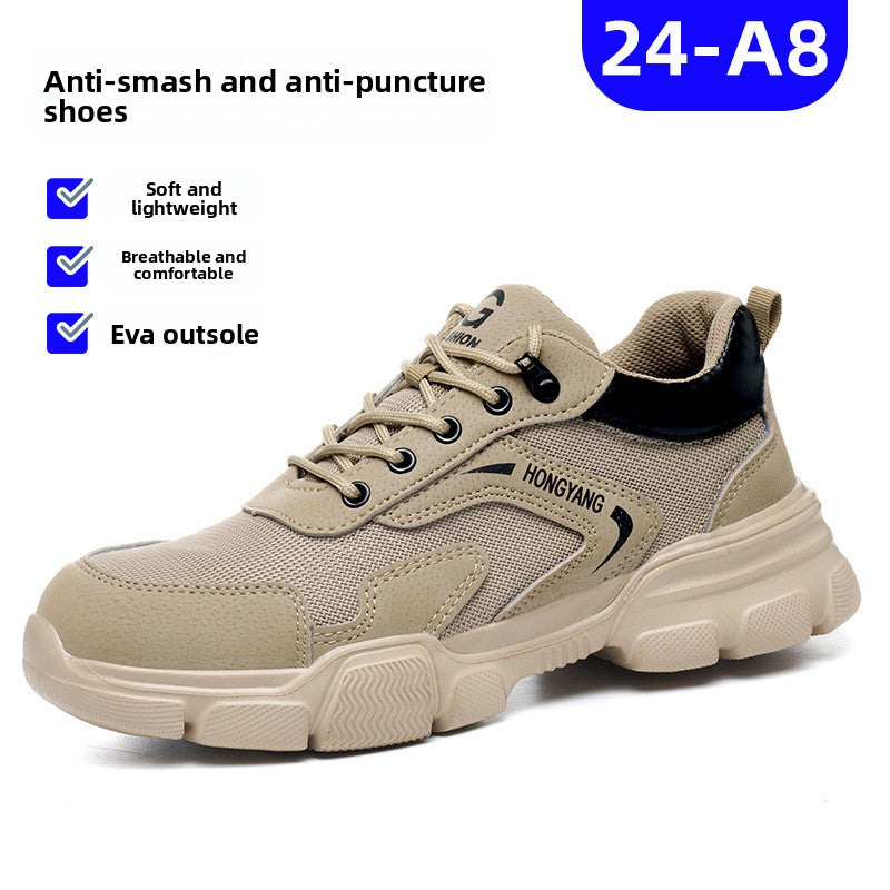 Anti-slip and wear-resistant safety shoes