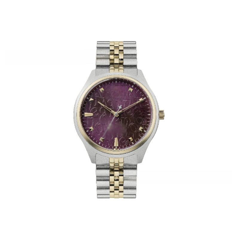 Pearl-set diamond style Saturn watch