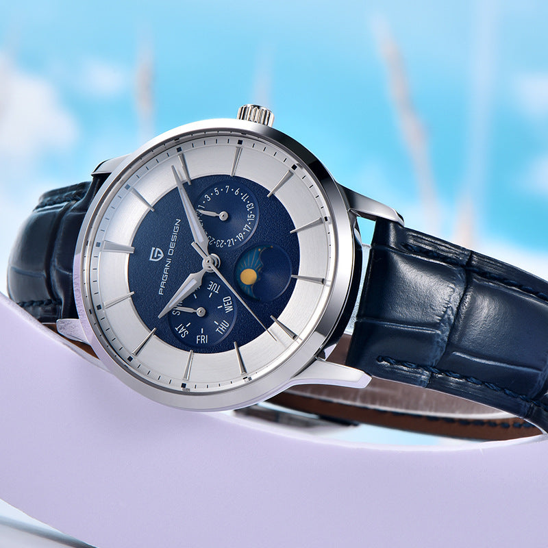 PD-1795 Multifunctional Quartz Waterproof Men's Watch