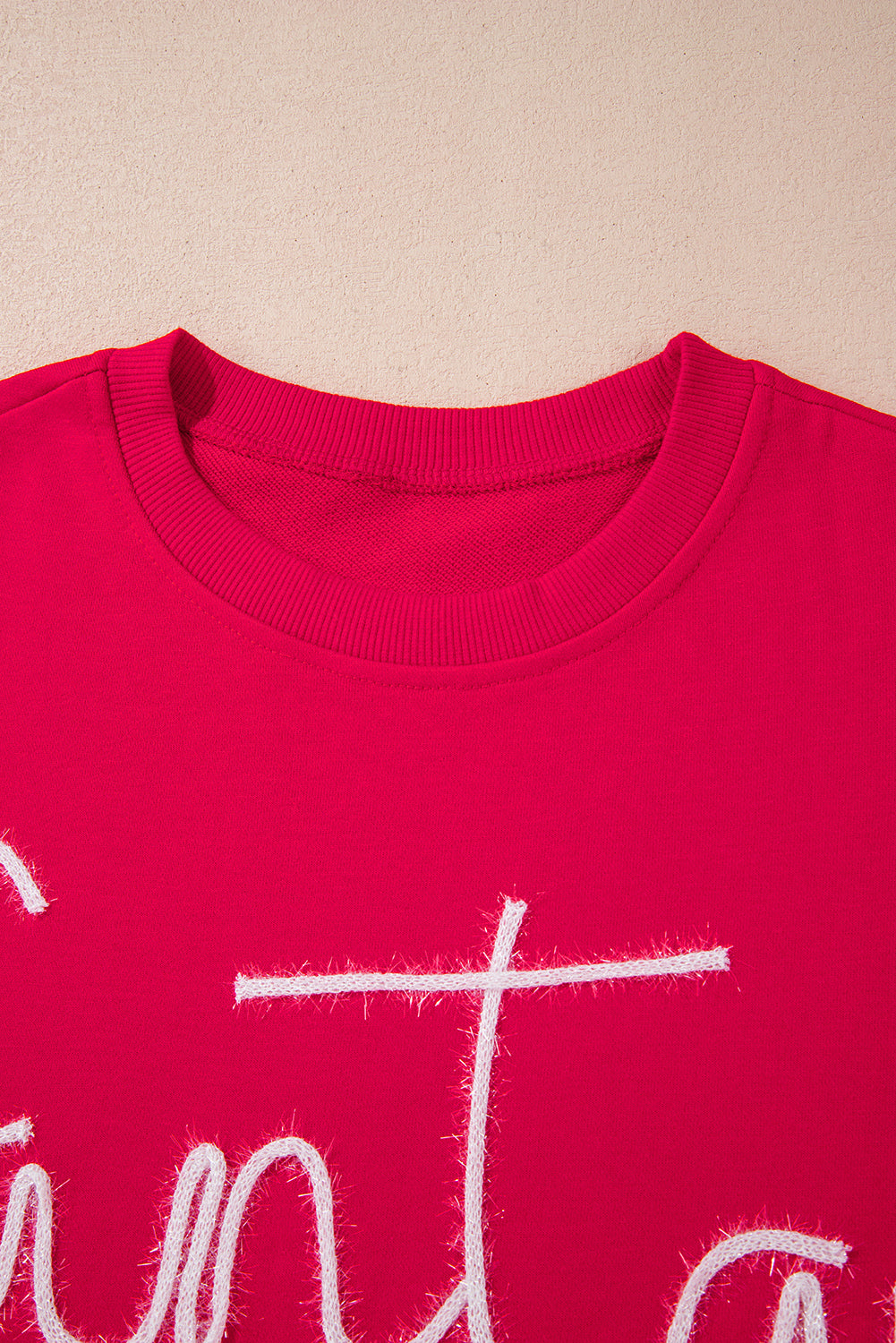 Christmas Santa Baby Tinsel Sweatshirt