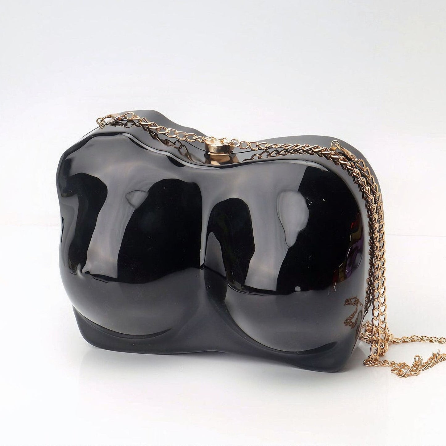 Elegant Irregular Acrylic Shaped Bag – Stylish evening Clutch Purse Perfect for Parties, Proms, and Weddings