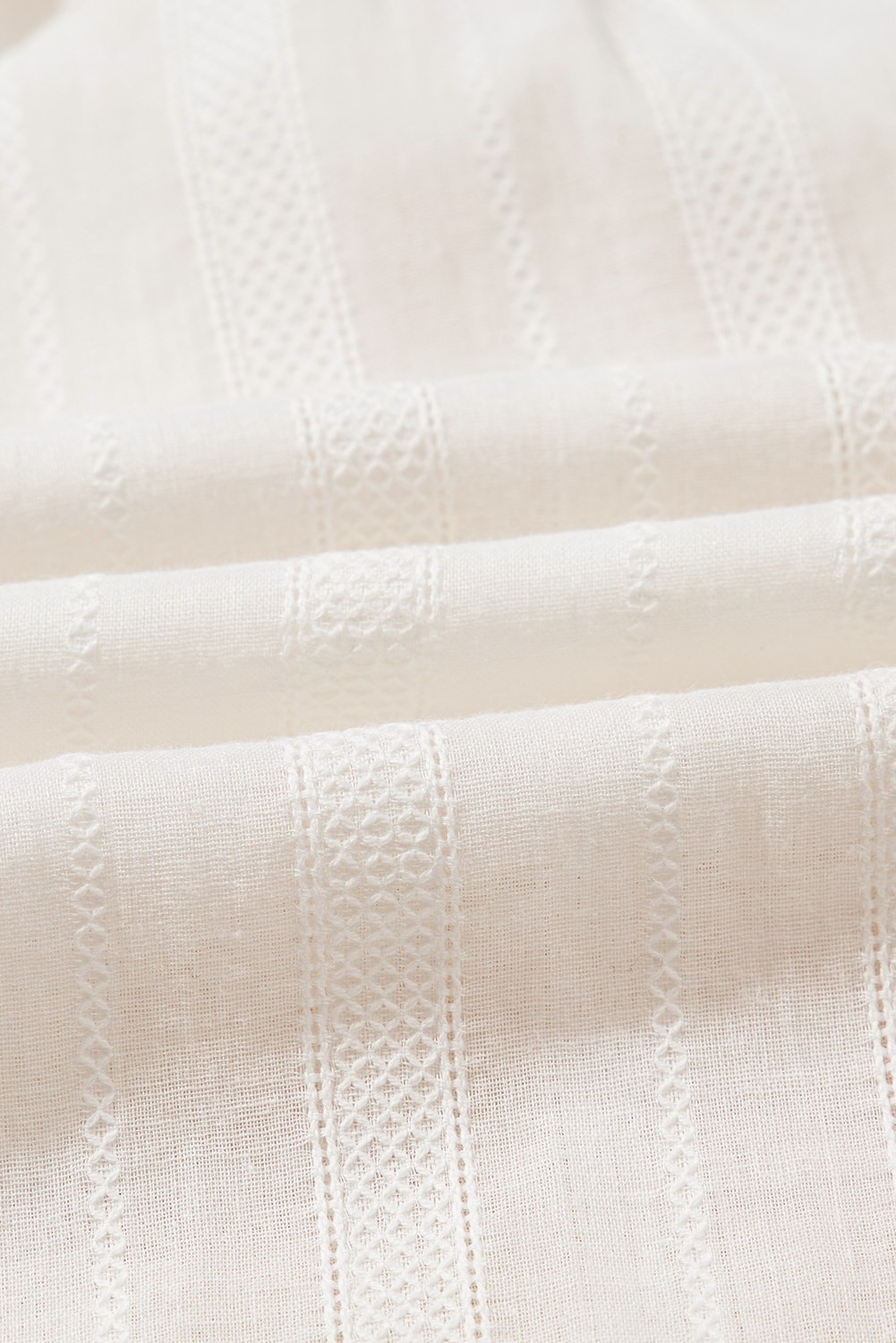 Lace Crochet Ruffle Buttoned Tank Top