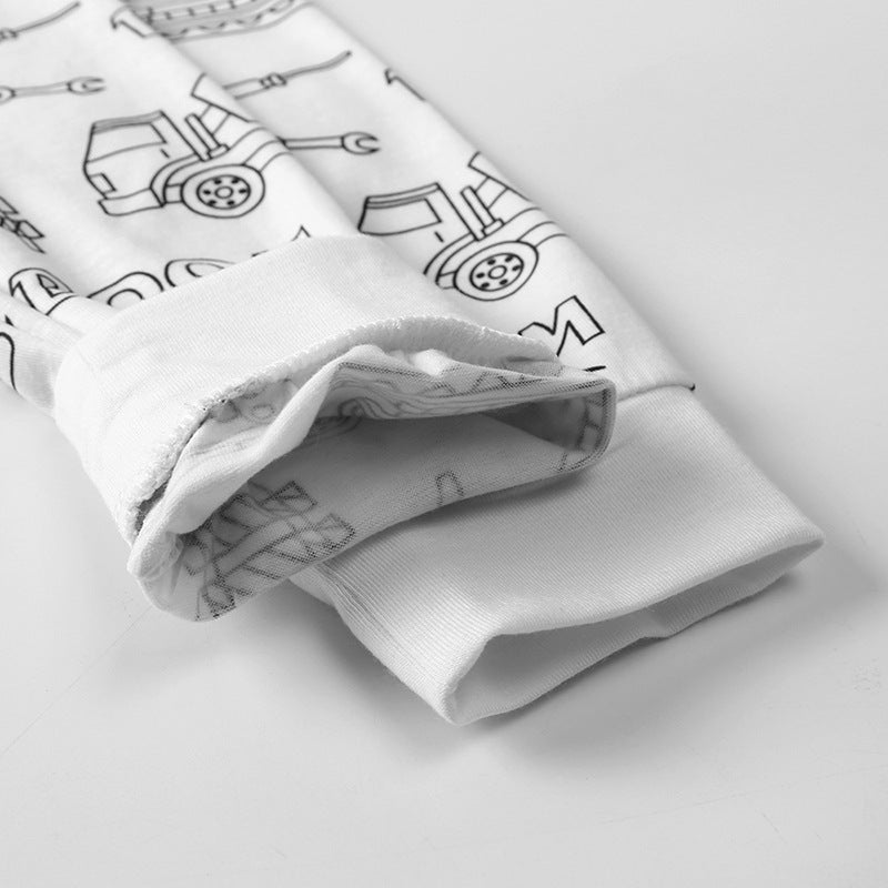 DIY Colorable Kids Pajama Set