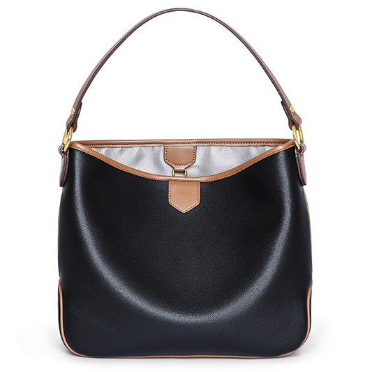 Genuine leather hobo handbags  trendy large-capacity commuter bag 5740