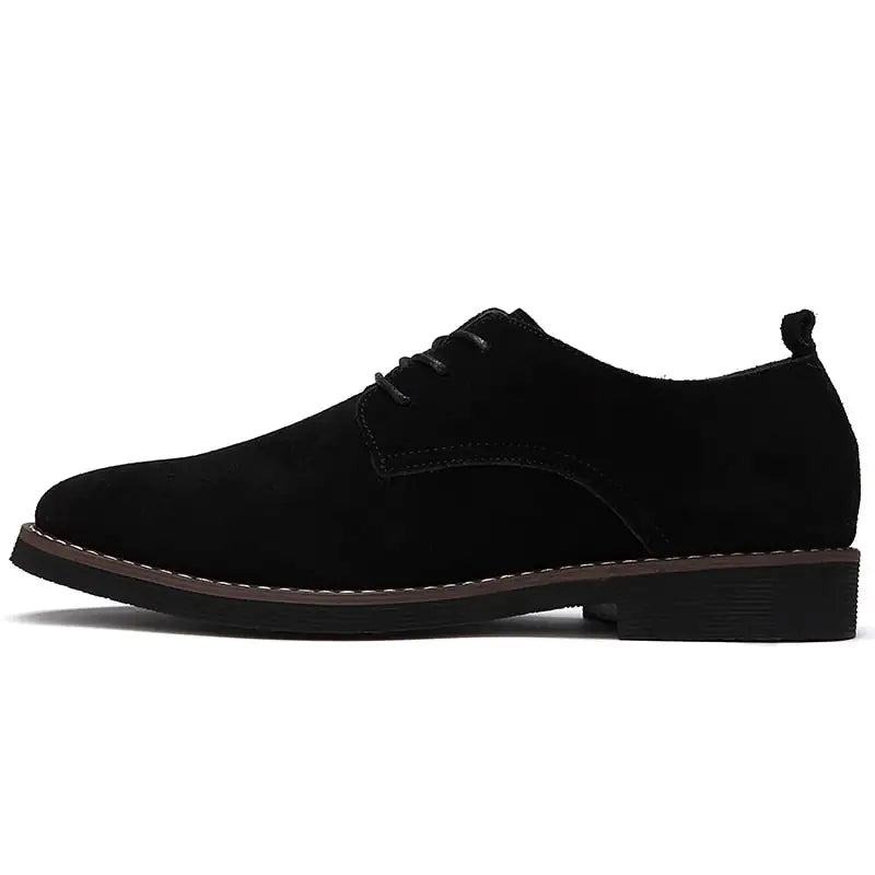 The Roxida - Suede Leather Oxford Shoes For Boys and Men - # BOAA73610003