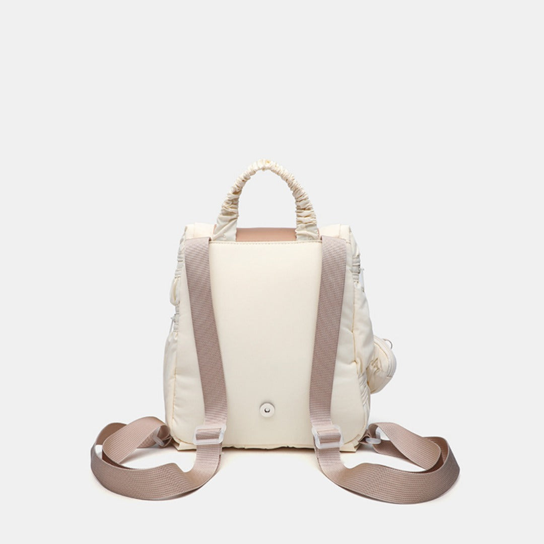 Elegant Folded Hobo Bag Ladies - Lightweight Large Capacity Shoulder Bag & Casual Cloth Crossbody Bag