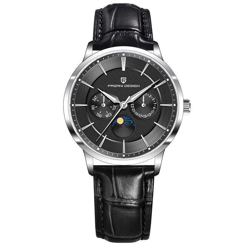 PD-1795 Multifunctional Quartz Waterproof Men's Watch