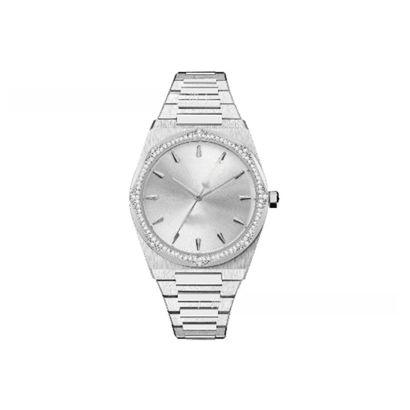 Pearl-set diamond style Saturn watch