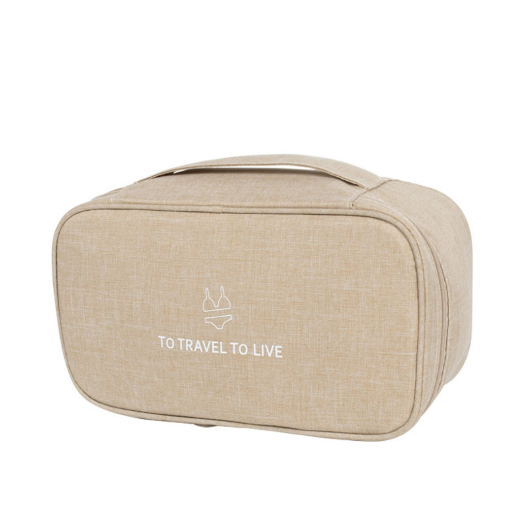 Oxford cloth underwear and socks storage bag, modern simple and fashionable large-capacity convenient finishing bag, underwear storage bag