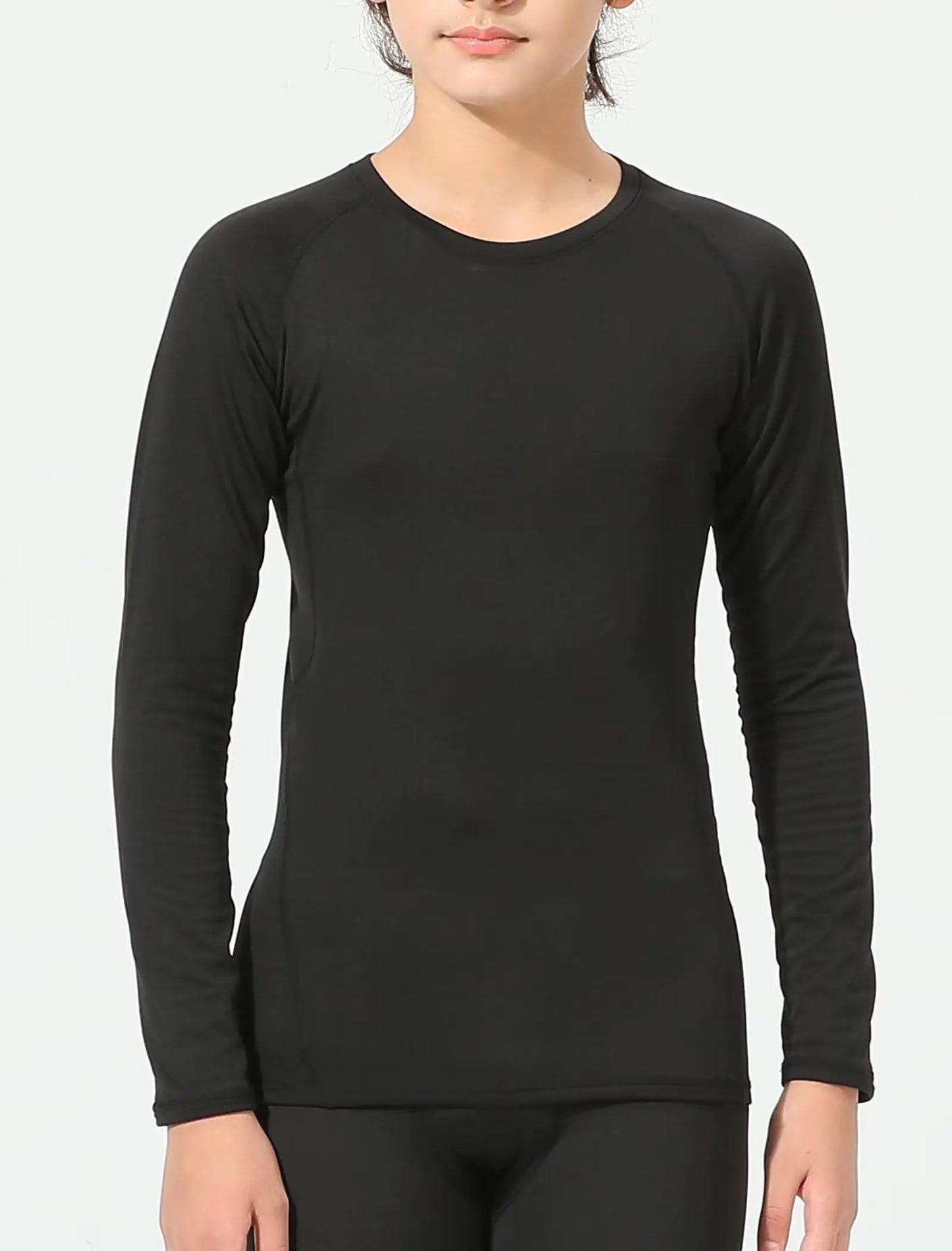 4 or 3 Pack Youth Boys' Compression Leggings Tights Athletic Pants Sports Base Layer for Kids Cold Gear X-Large Black(4 Pack Shirts) - # BOAA13110002