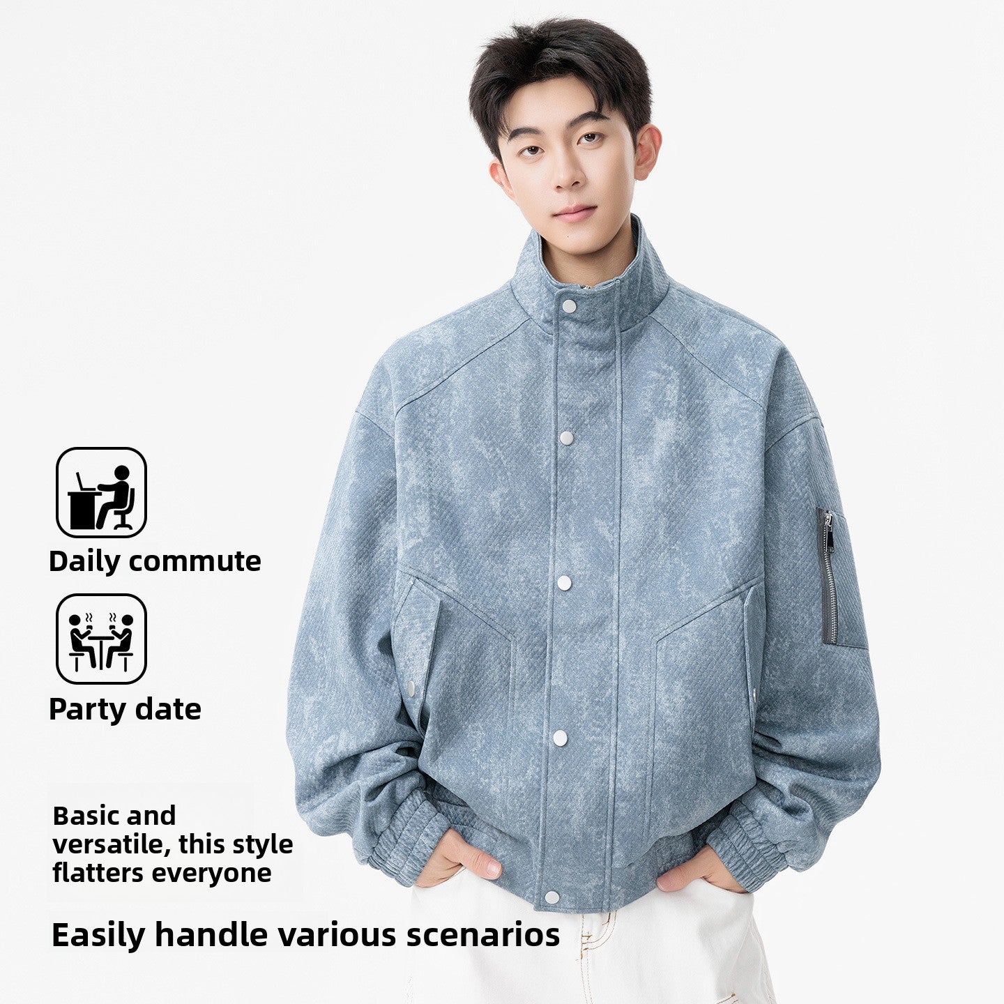 Polyester Casual Jacket