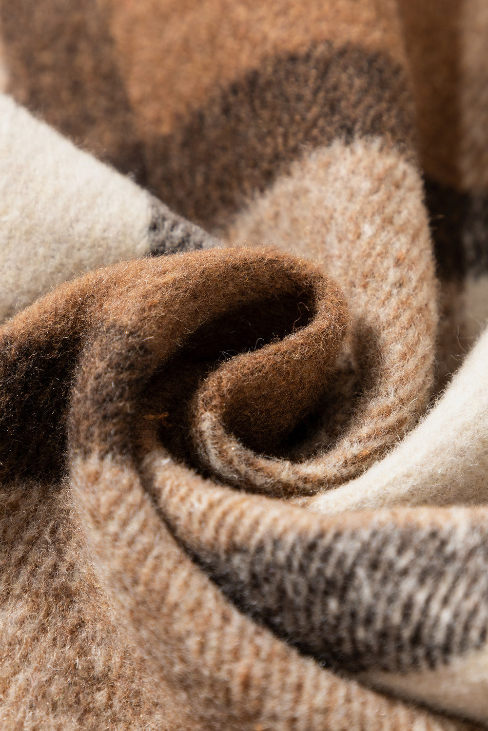 Plaid Double Flap Pocket Button-Up Shacket