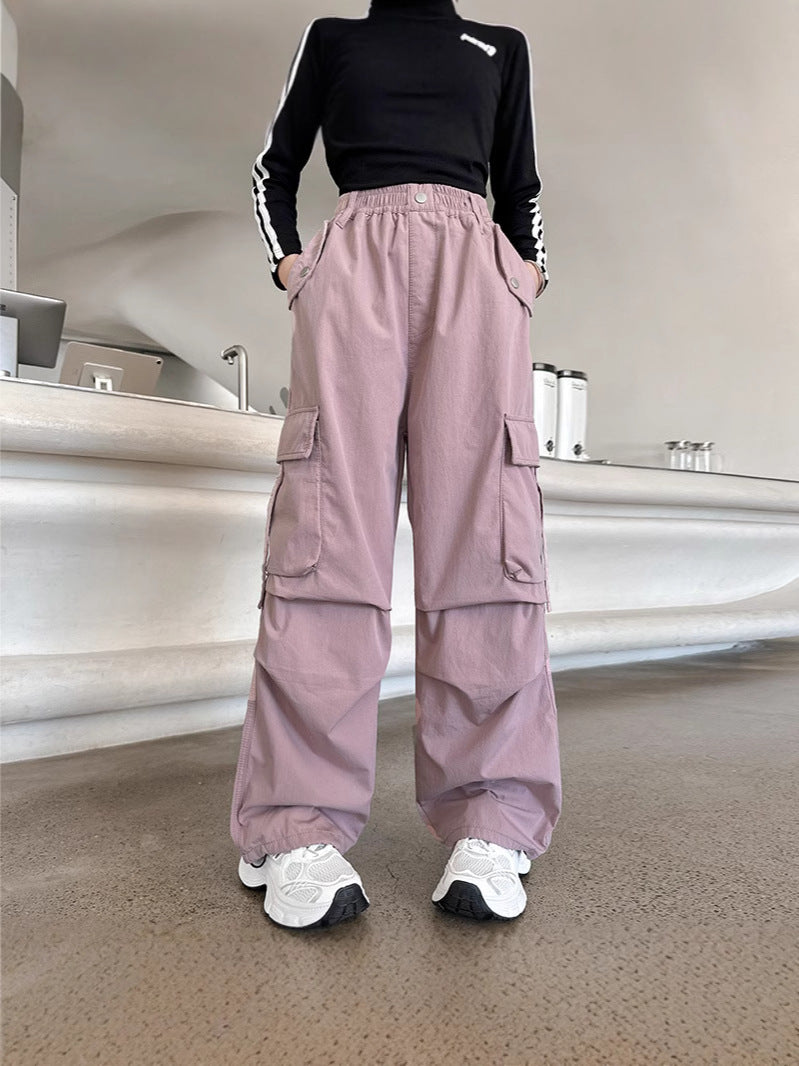 Girls' work pants new autumn style
