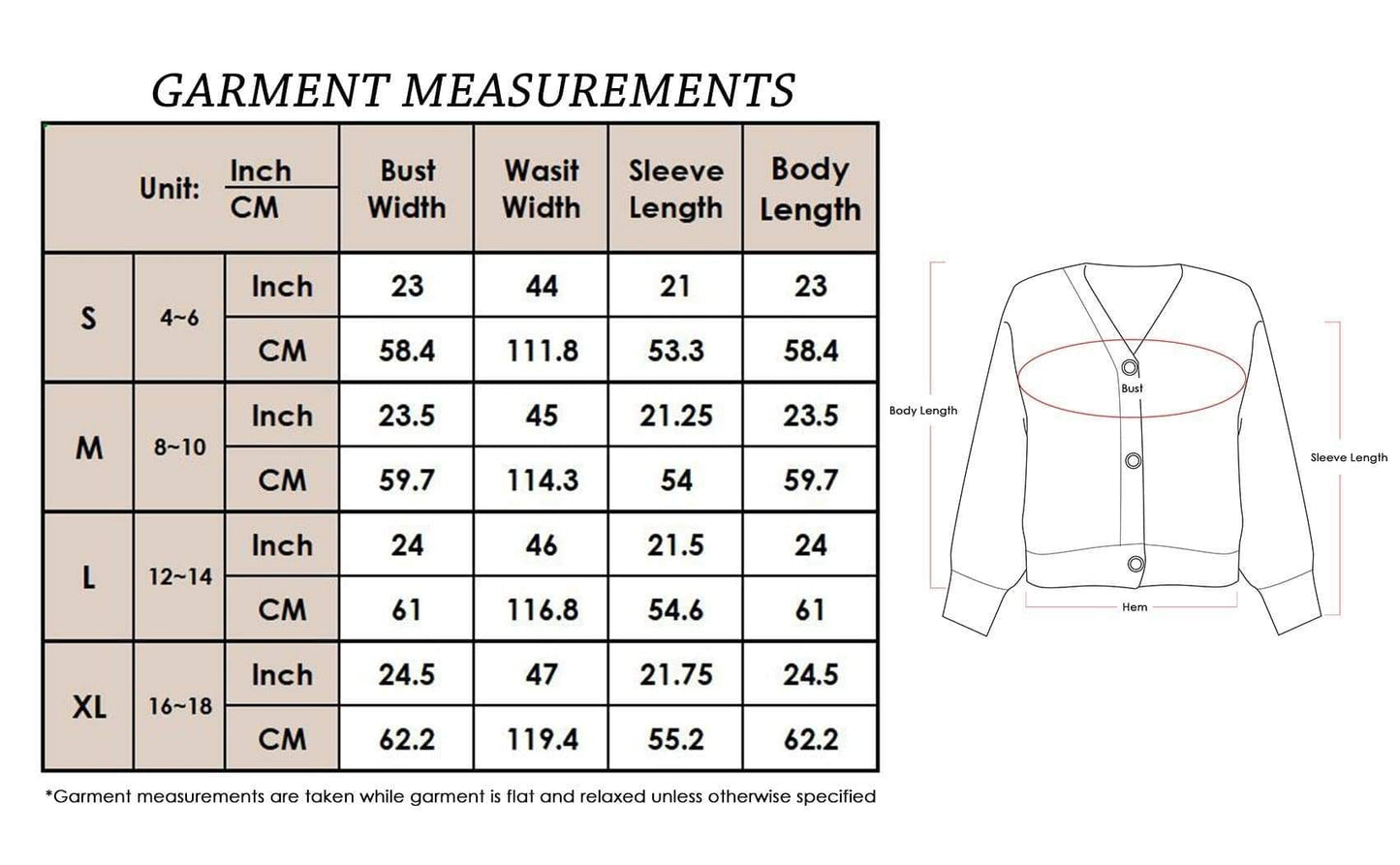 Women Lantern Sleeve Cardigan Button Down Open Front Knit Sweater Coat