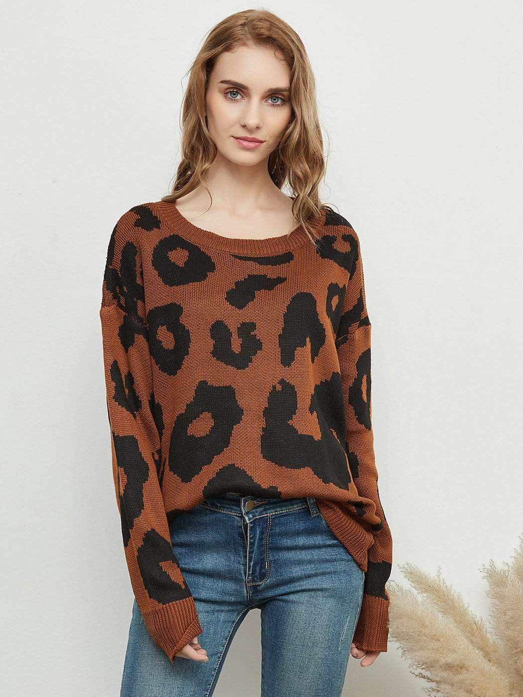 Leopard Print Sweater