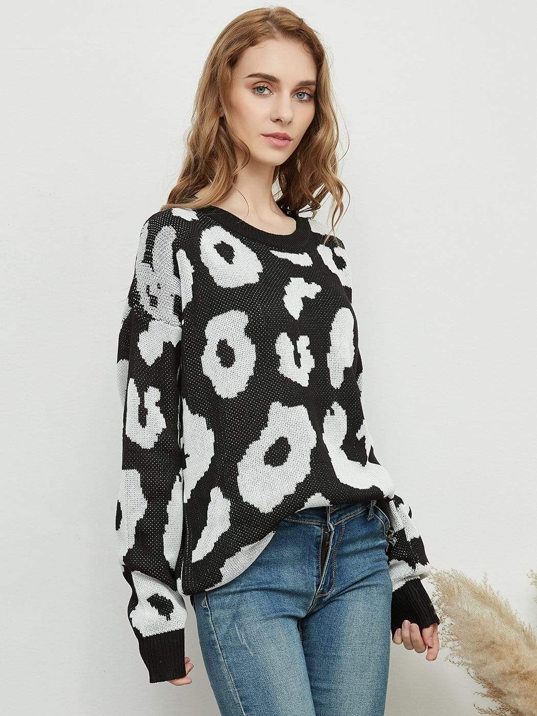 Leopard Print Sweater