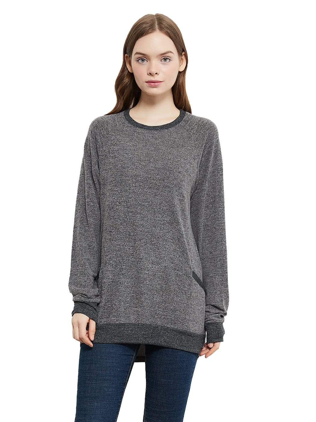 Long Sleeve Pocket Front Pullover