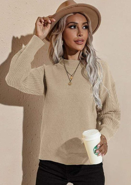 Solid Lux Long Sleeve Sweater