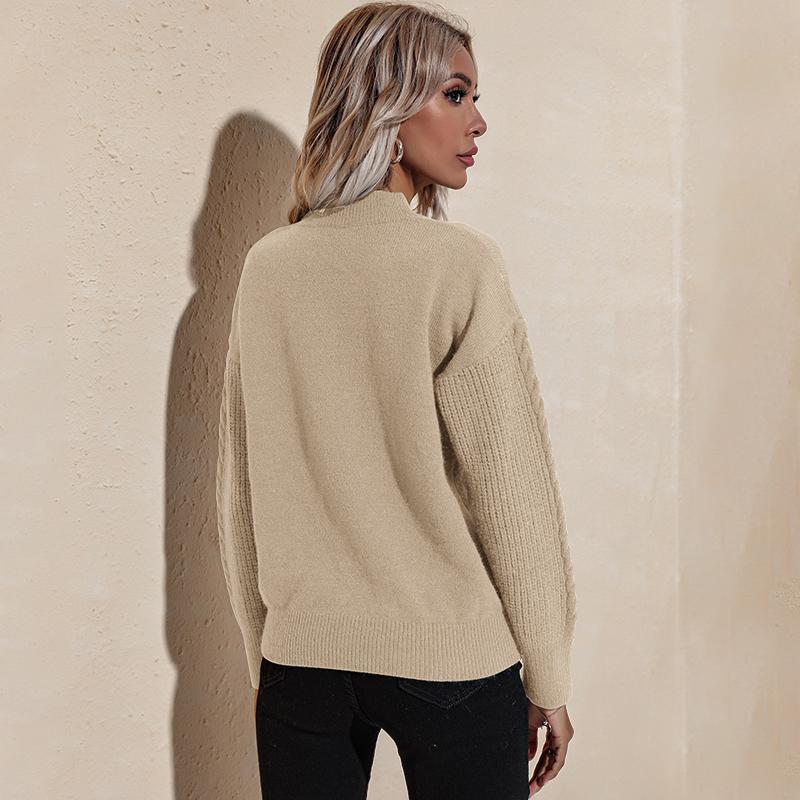 Solid Lux Long Sleeve Sweater