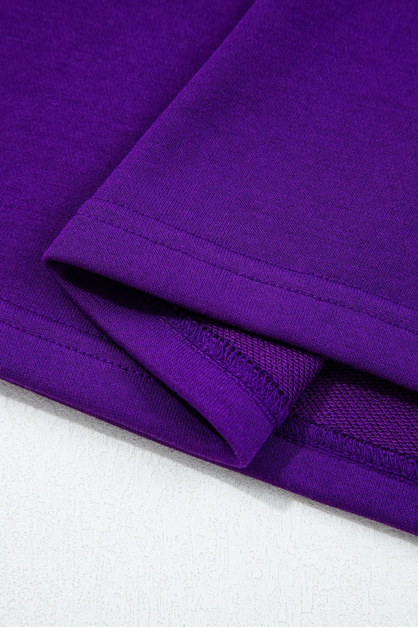 Varsity Stripe Long Sleeve Sweatshirt Dress