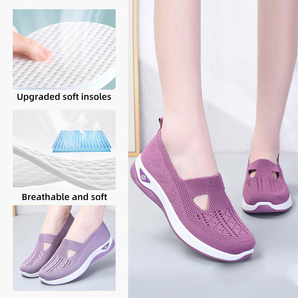 Women's shoes with soft soles do not cause fatigue on the feet.