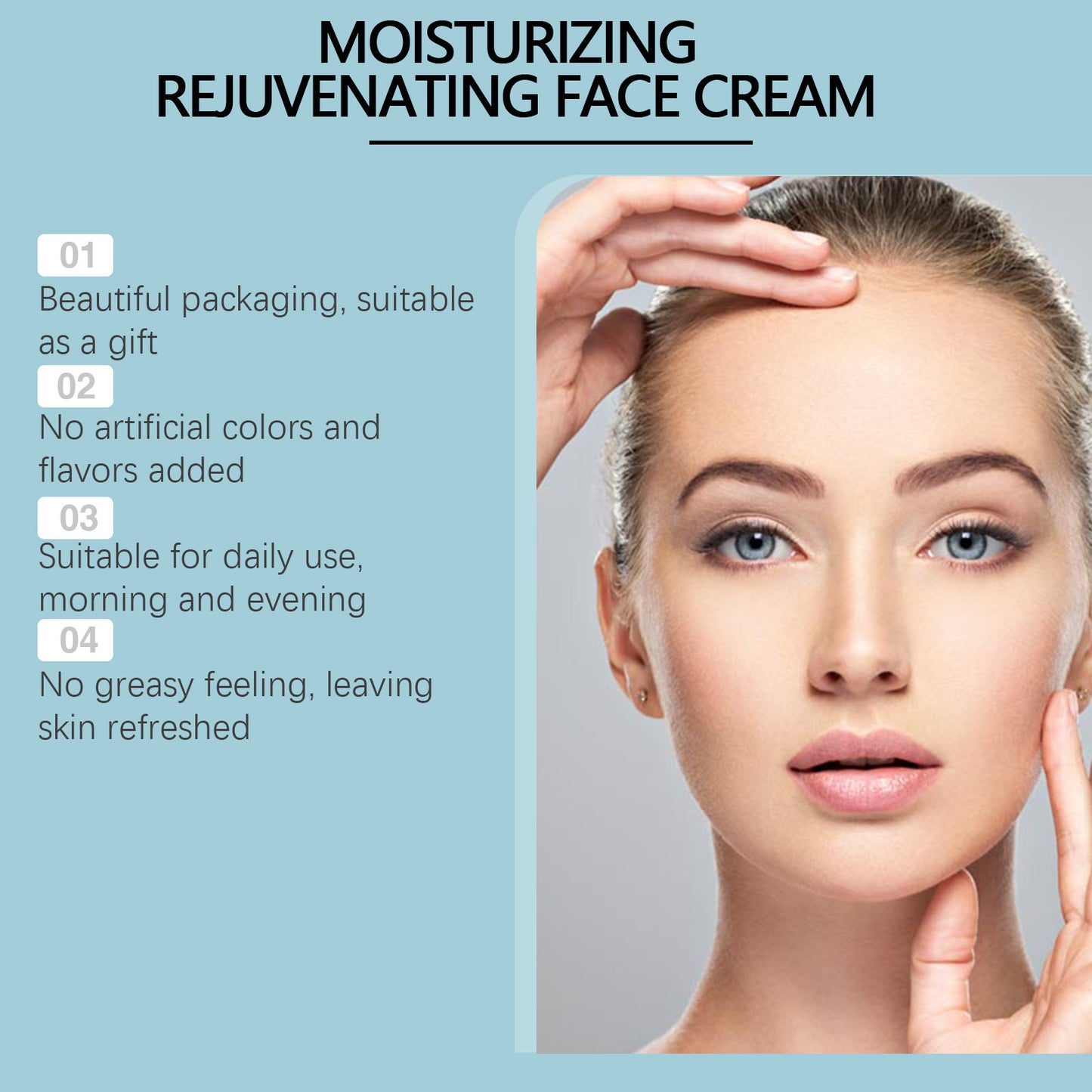 Facial nourishing and moisturizing cream