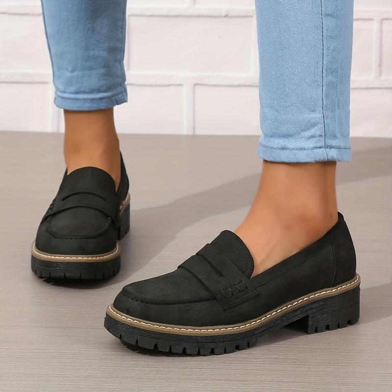 Women's Chunky Retro Loafers