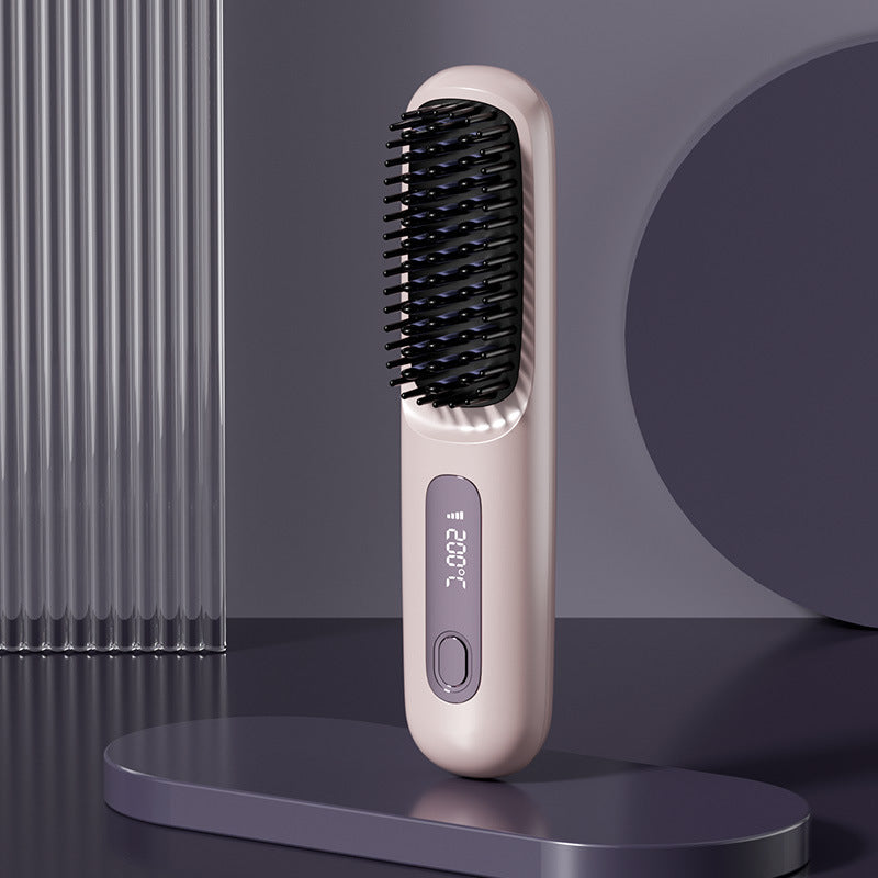 Straight and Curling Hair Brush