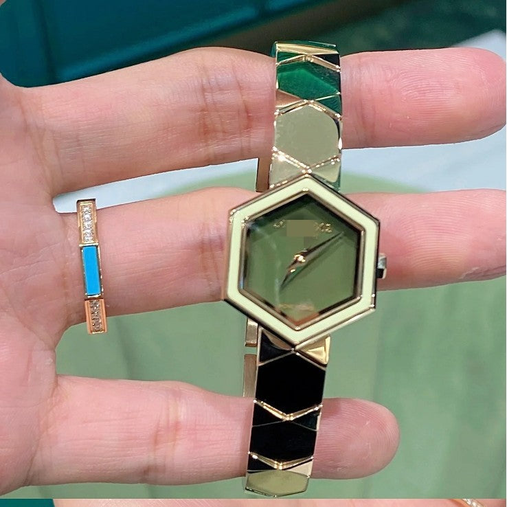 Lola Hexagonal Steel Strap Quartz Women's Watch