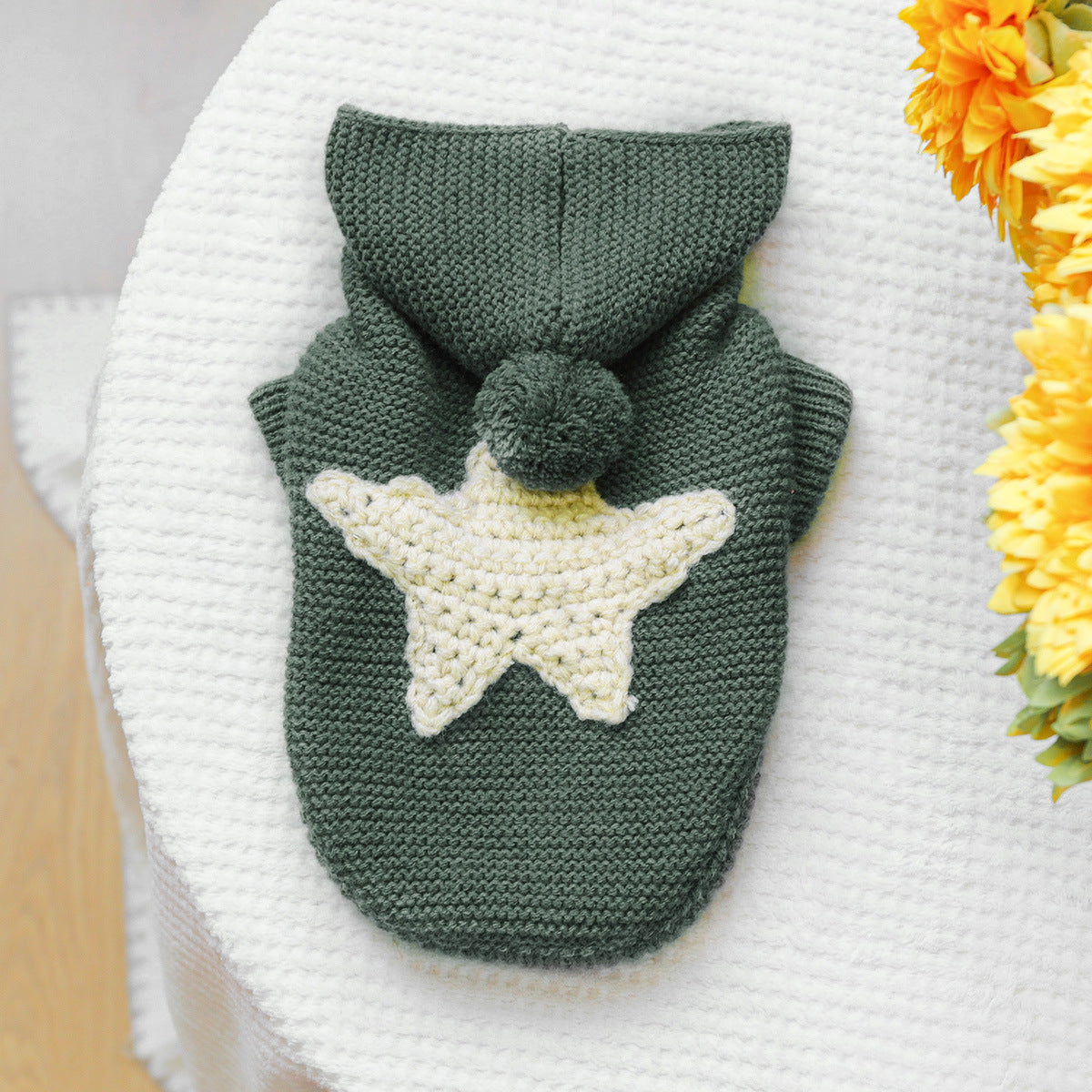 Pet Sweater for Dogs and Cats, Winter Wool Knitwear