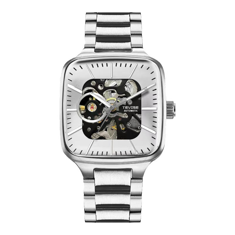 Tevise Square Automatic Mechanical Men's Watch