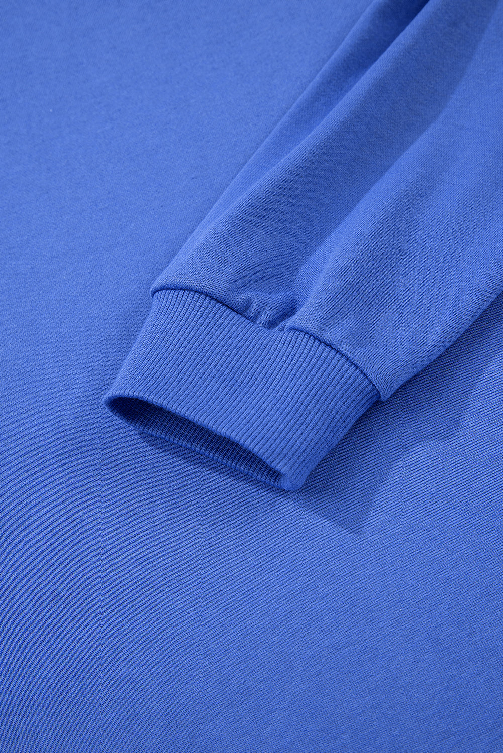 Varsity Stripe Long Sleeve Sweatshirt Dress