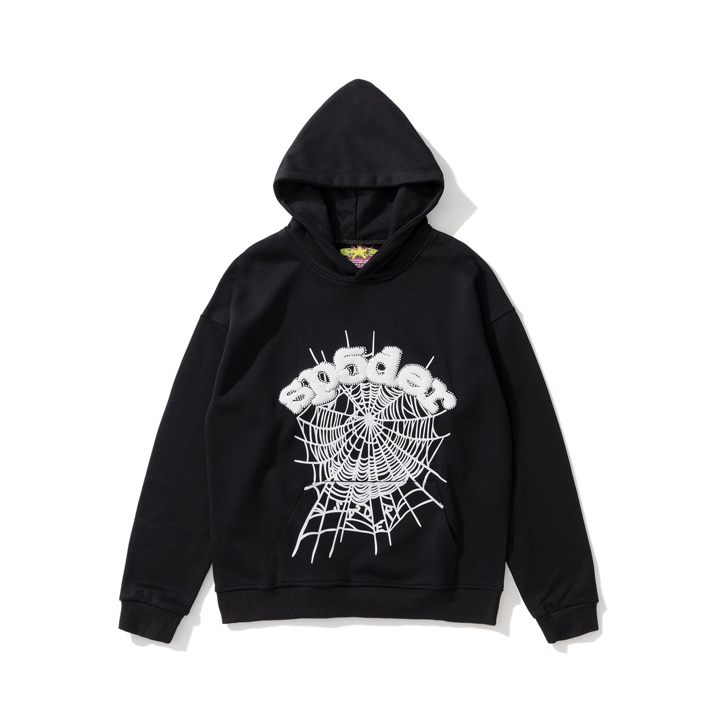 Loose fleece pullover with hood