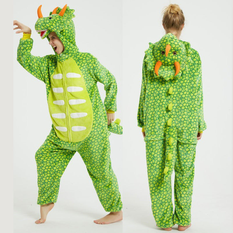 Dinosaur animal pajamas for sleeping together