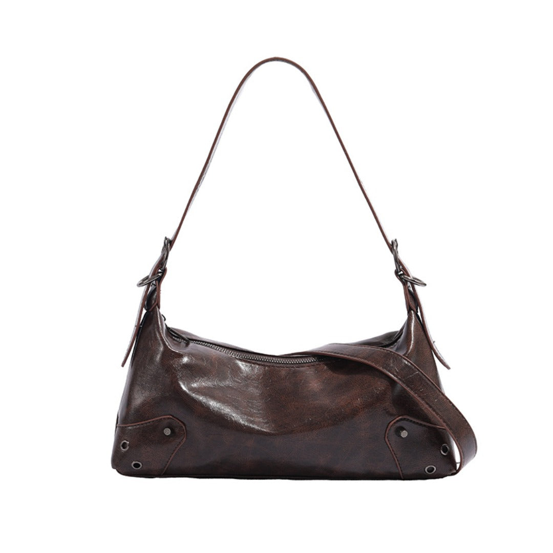 Design female small hobo bag, autumn and winter armpit bag, versatile shoulder crossbody bag female