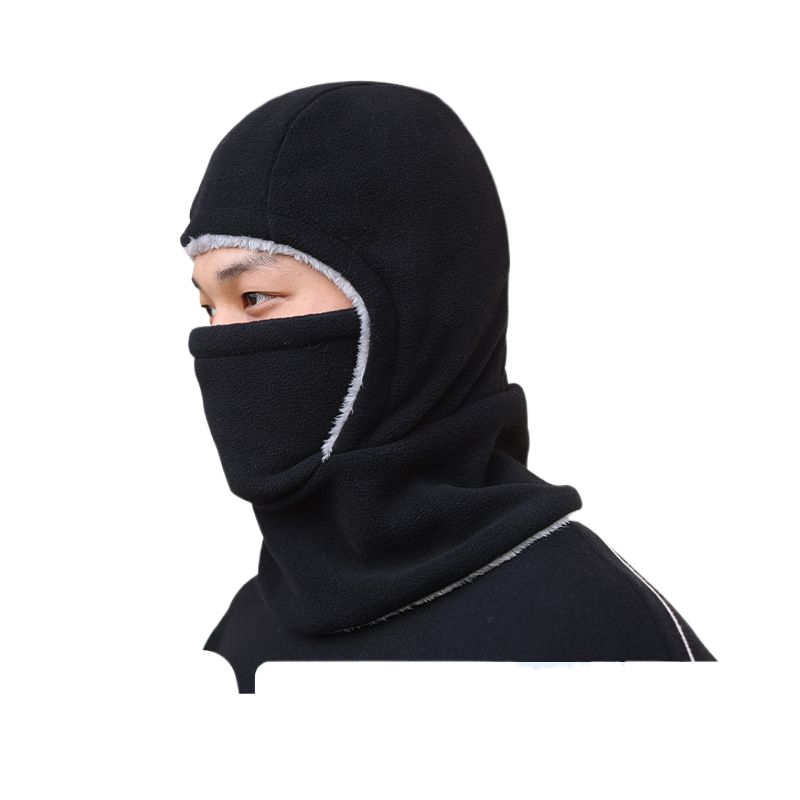 Thick-fabric pullover hat