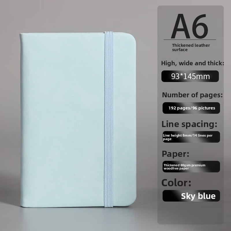 Strap business notebook