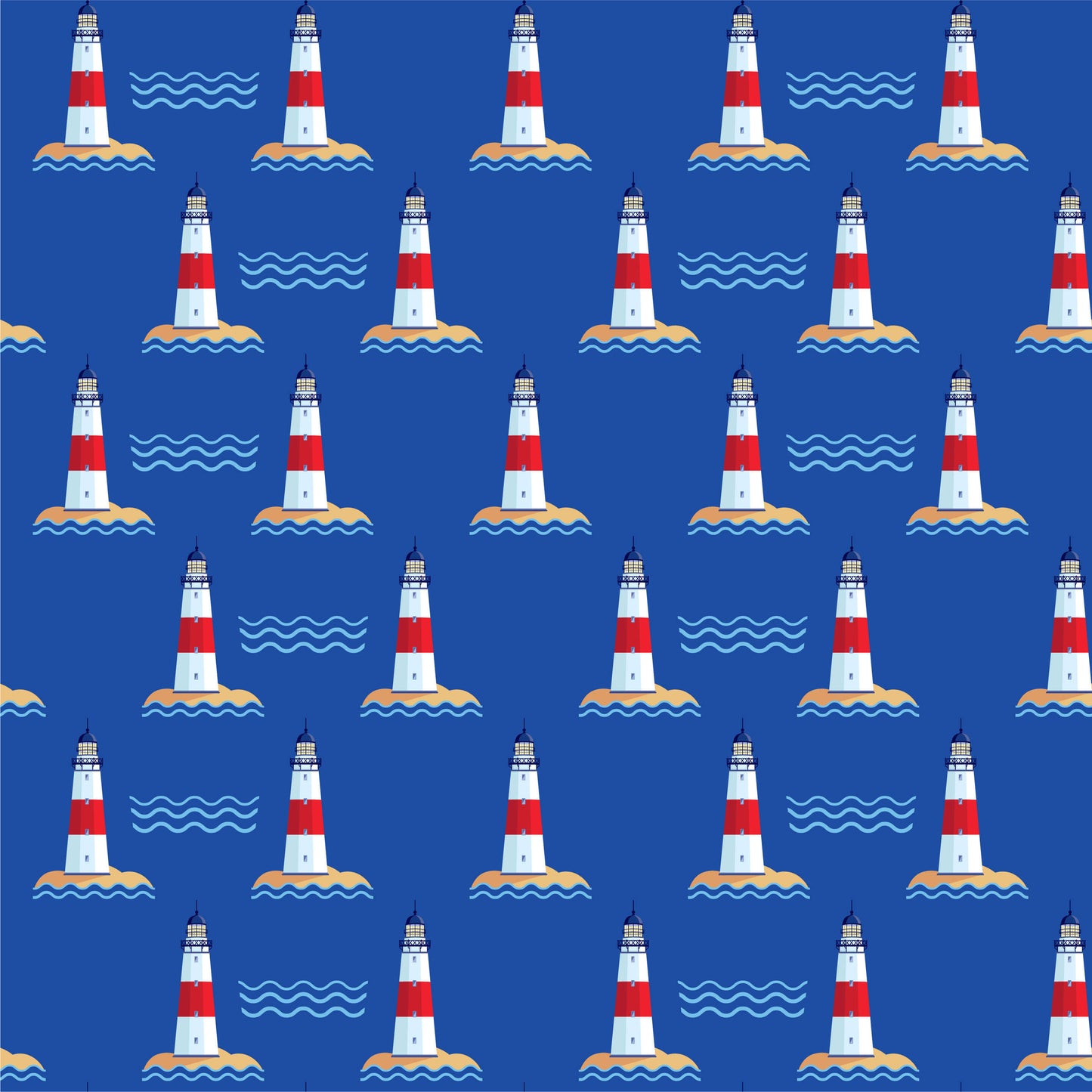 Hamptons Lighthouse Two-Piece Set