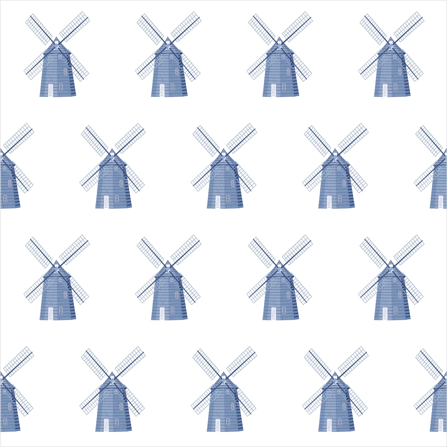 Hamptons Windmill Zippered Romper