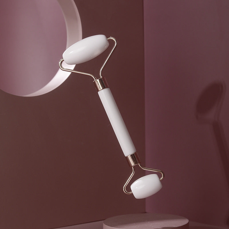 Heart-shaped crystal roller massage board