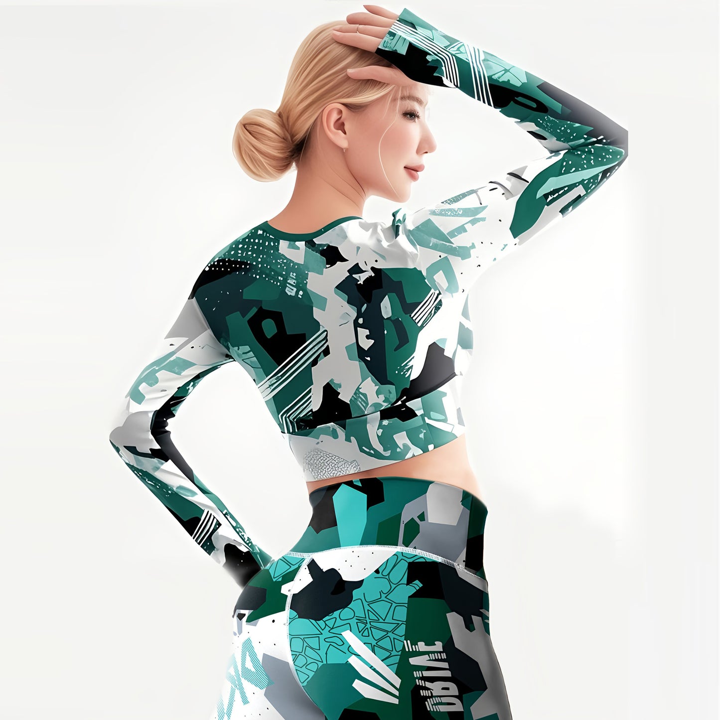 Long Sleeve Yoga Suit