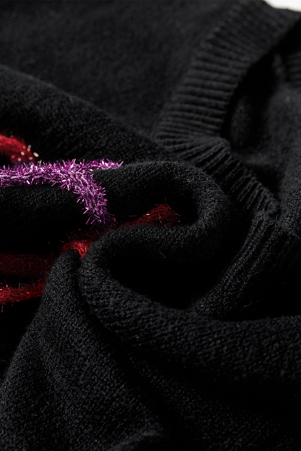 Christmas Merry and Bright Tinsel Sweater