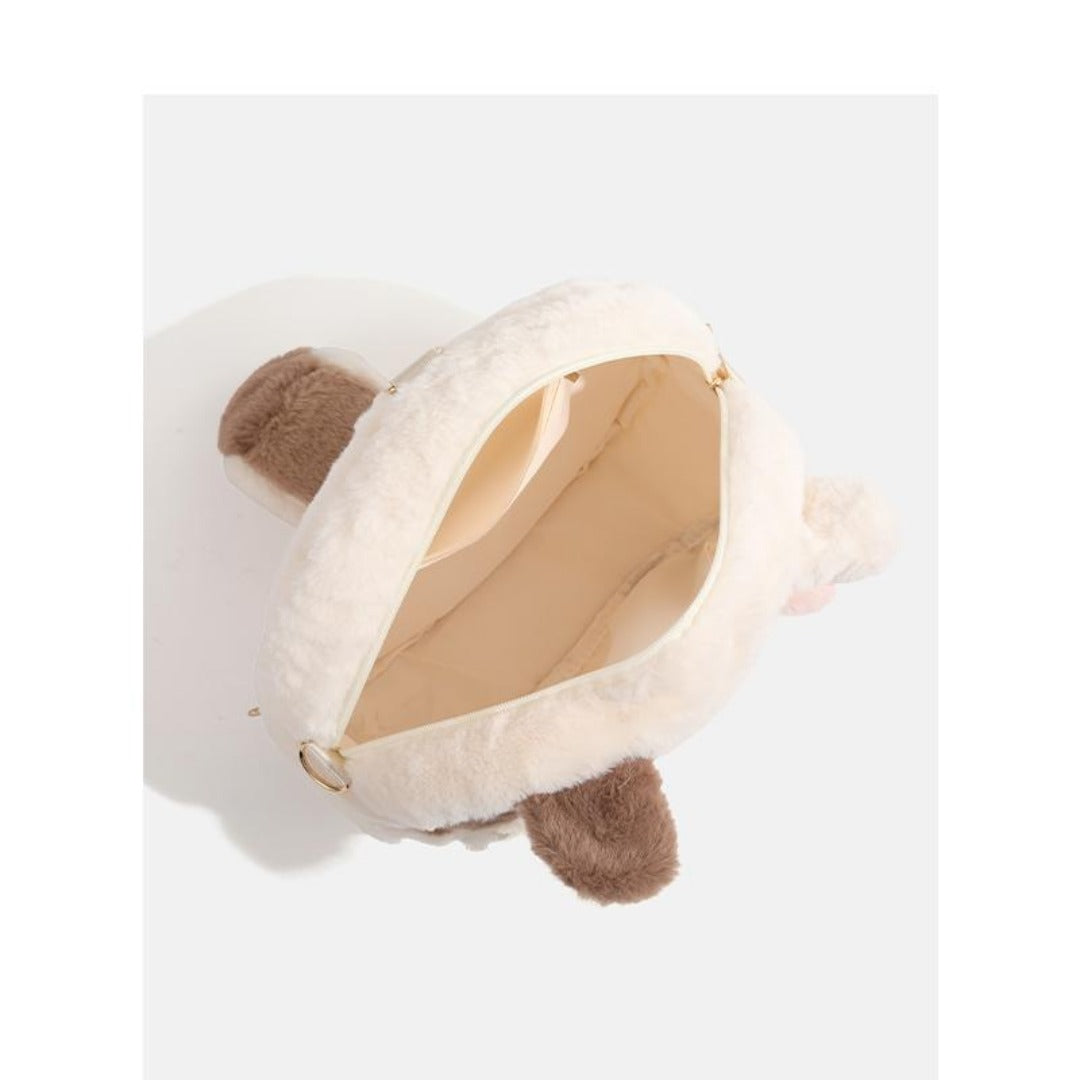 Cute cat pattern backpack, toddler purse, small backpack purse for students, mini backpack, versatile plush backpack