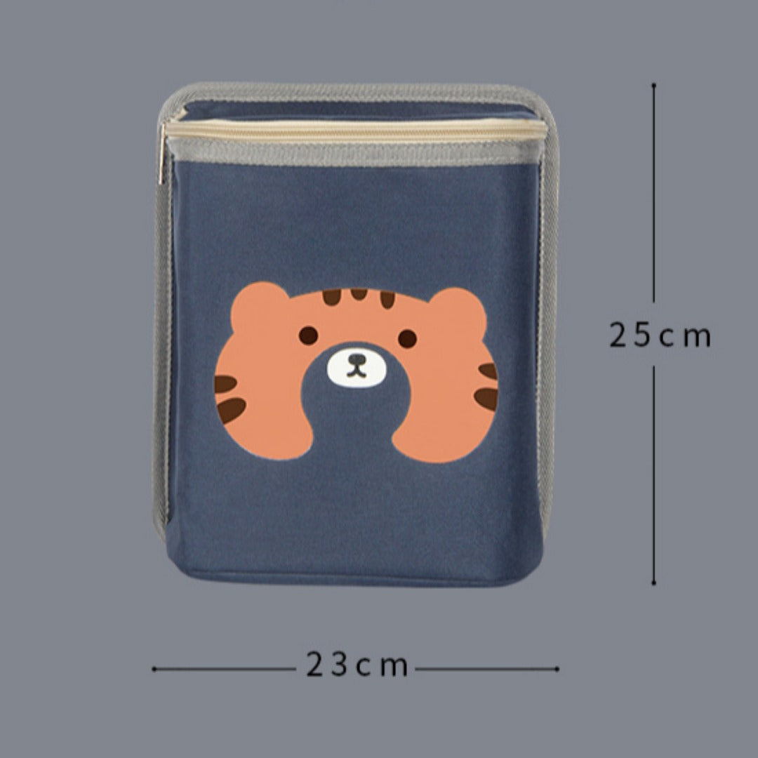 Car cartoon thermal insulation bag, car seat back multi-functional thermal insulation bag, car aluminum film storage bag